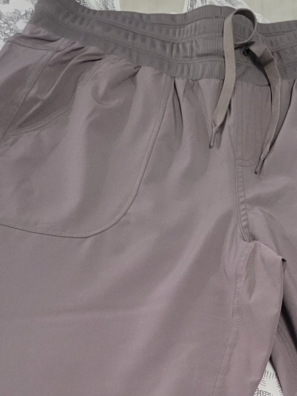 RBX Taupe Pull-on Capri Active Wear Size Medium EUC - Picture 8 of 10